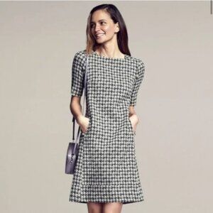 MM LaFleur Emily Dress in Modern Houndstooth 4